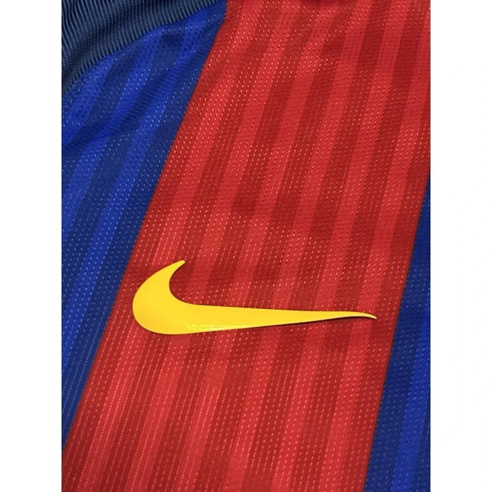 Nike FC Barcelona 2016/17 Messi 10 Aeroswift Authentic Soccer Jersey Medium